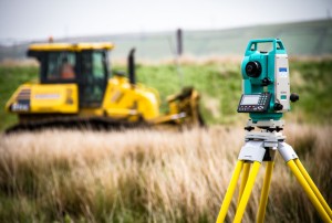 Bulldozer clearing site